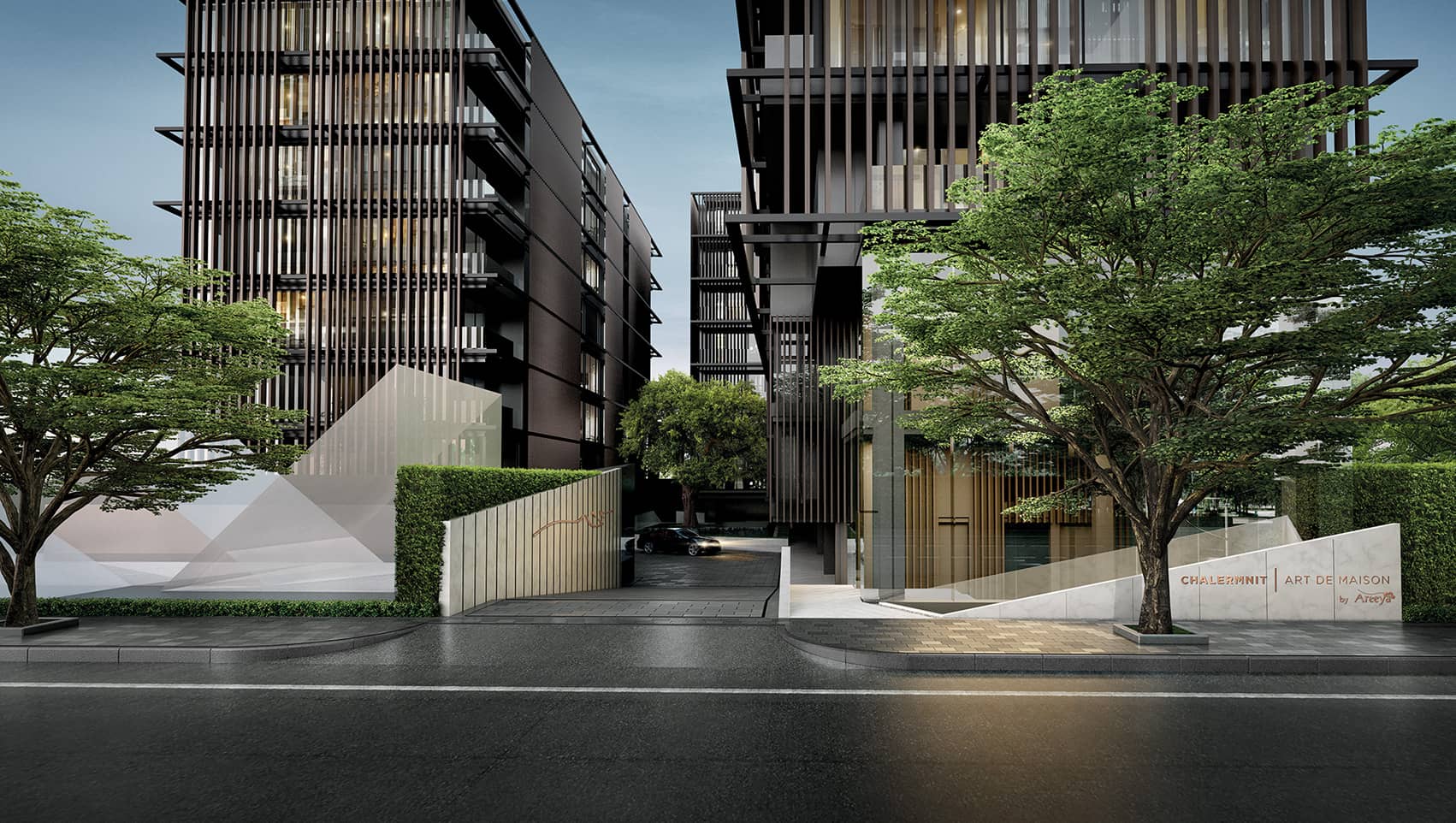 Chalermnit Art De Maison ภาพจำลองโครงการ 1