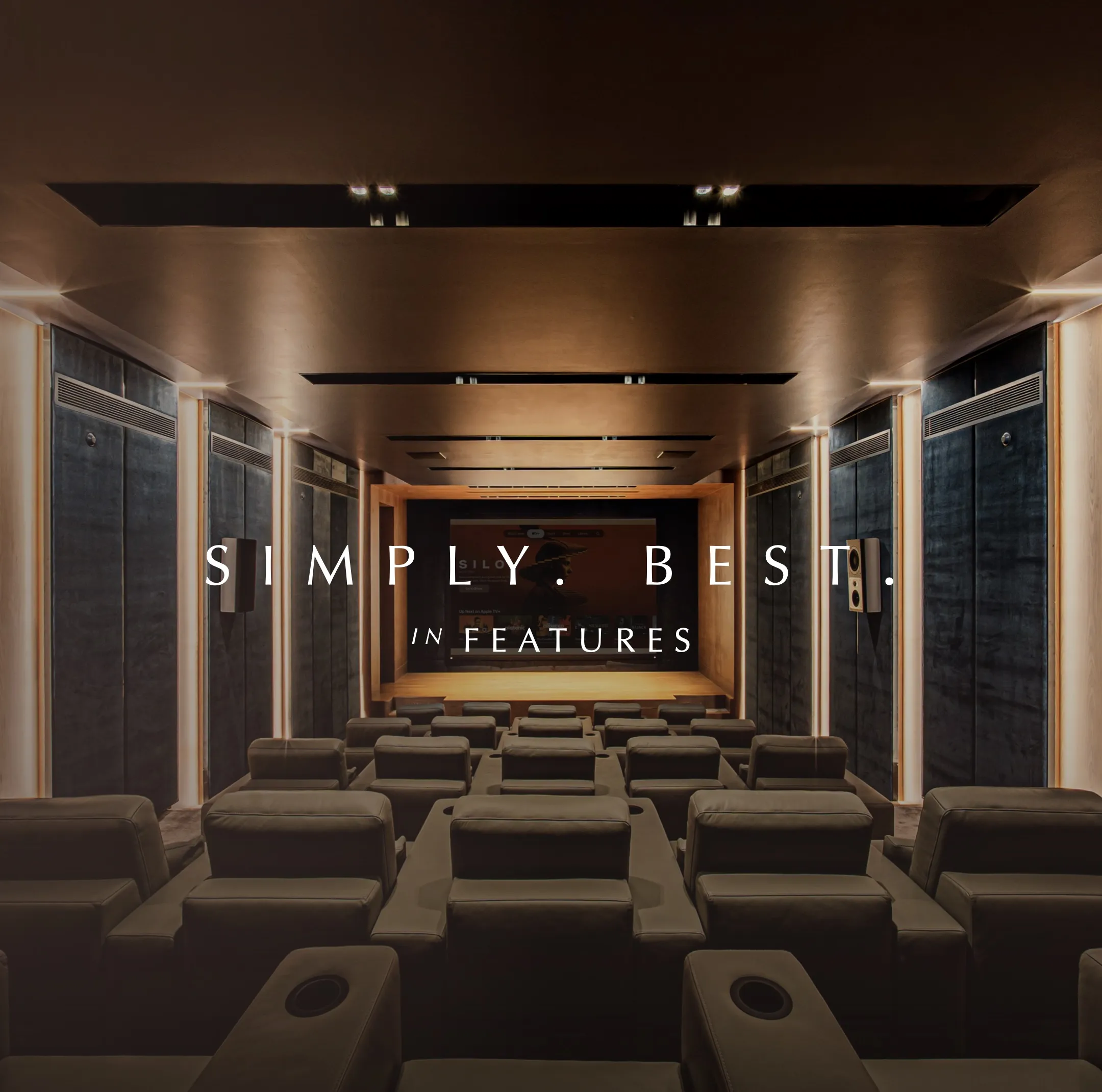 SCOPE Langsuan private cinema room