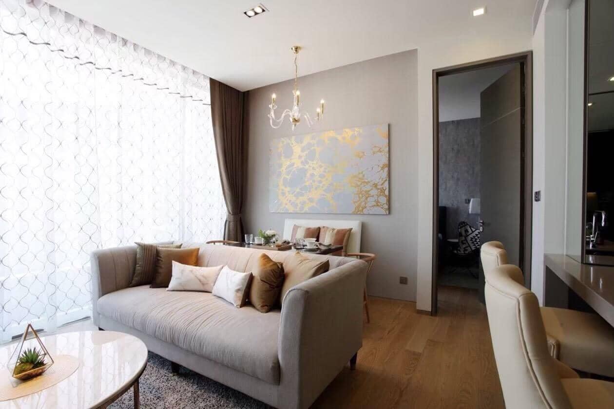 Saladaeng One, living room published on the PropertyScout card