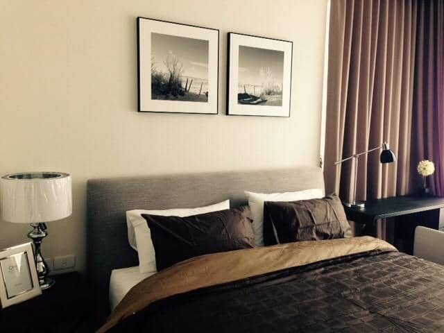Q Langsuan, bedroom published on the PropertyScout card