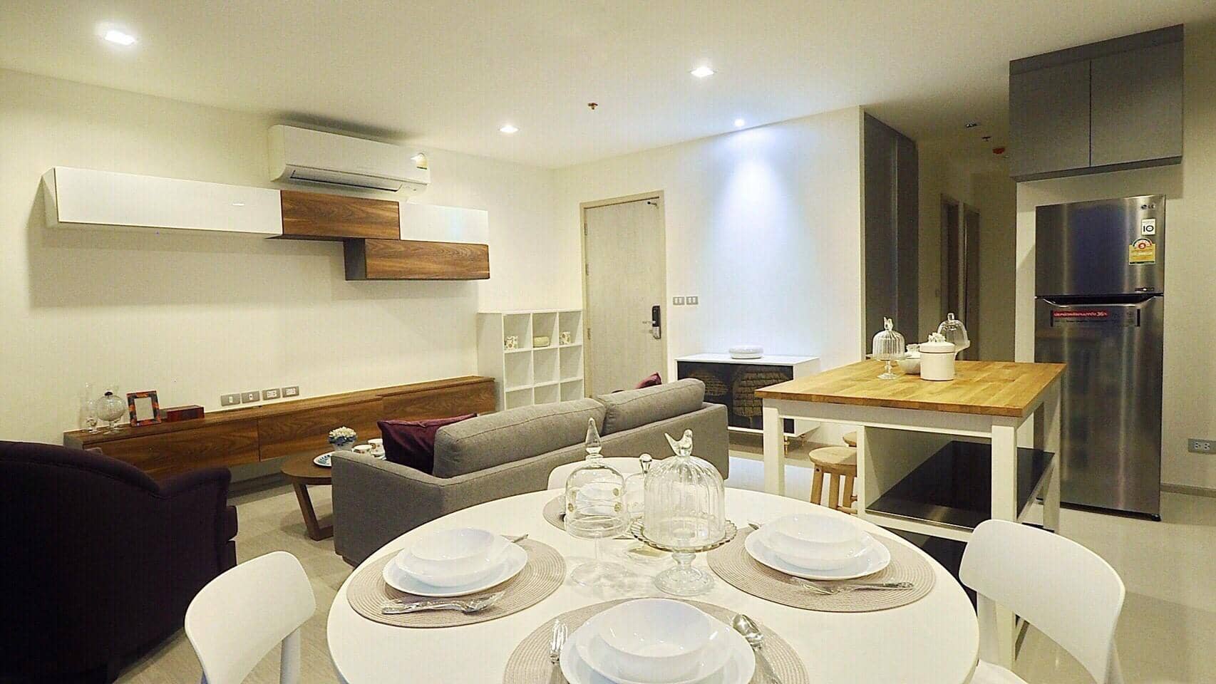 Rhythm Sukhumvit 36-38, living room published on the PropertyScout card