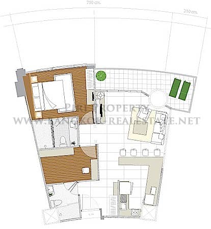 Baan Rajprasong Condominium, unit published on the PropertyScout card