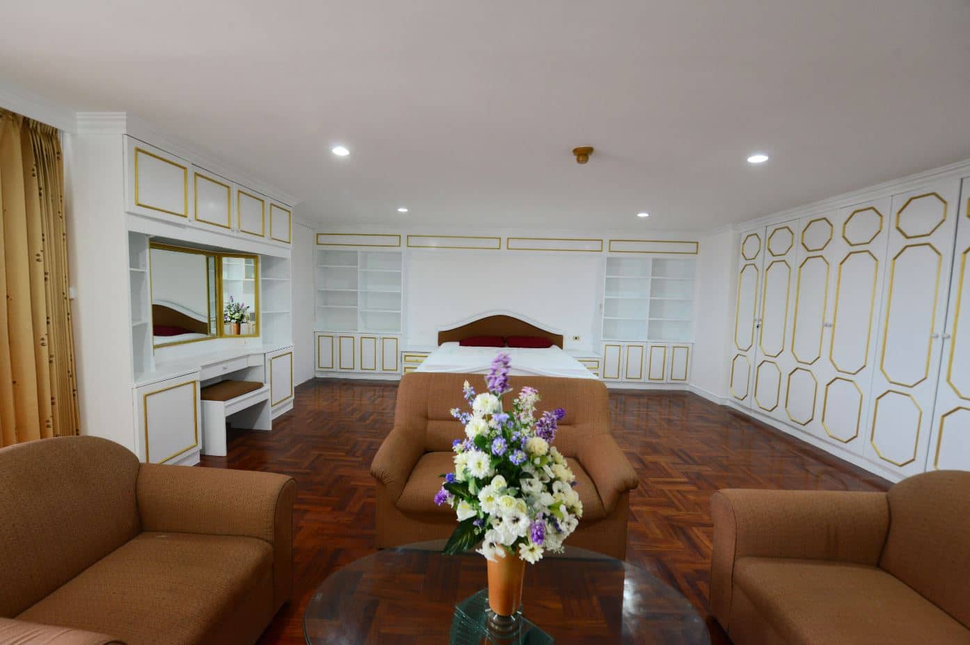 Oriental Towers Condominium, living room published with the listing
