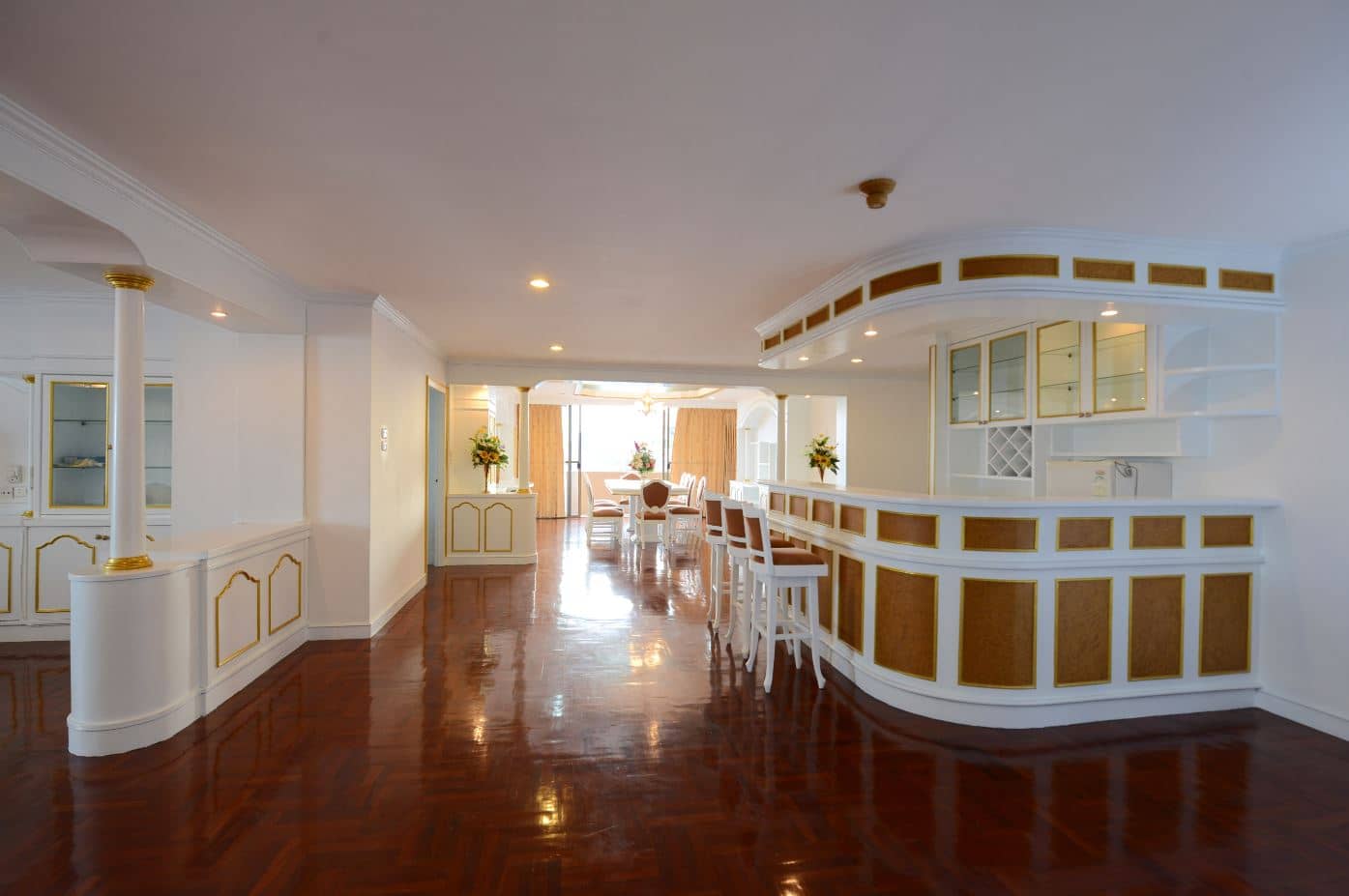Oriental Towers Condominium, living room published with the listing