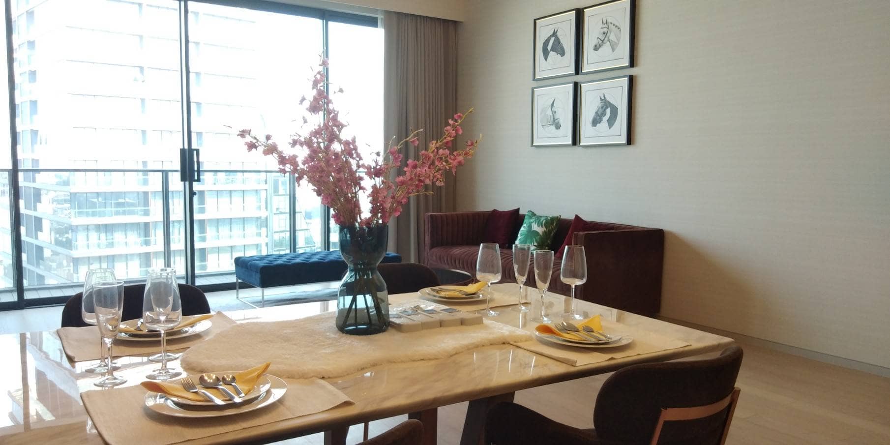 Tela Thonglor, living room published on the PropertyScout card