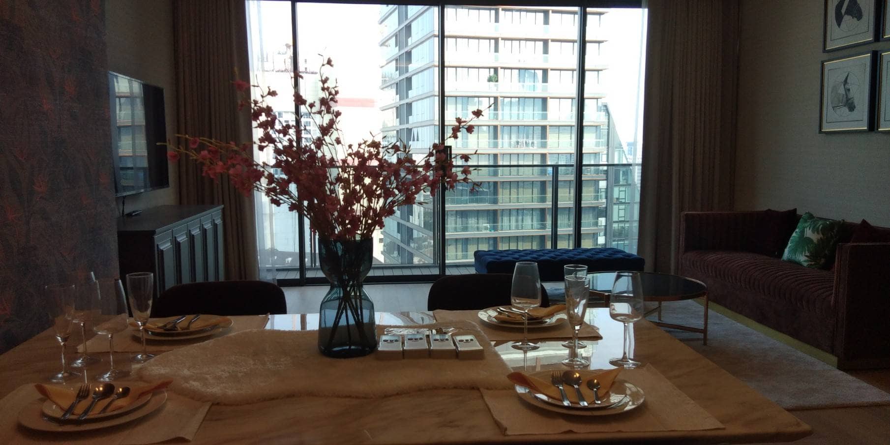 Tela Thonglor, living room published on the PropertyScout card