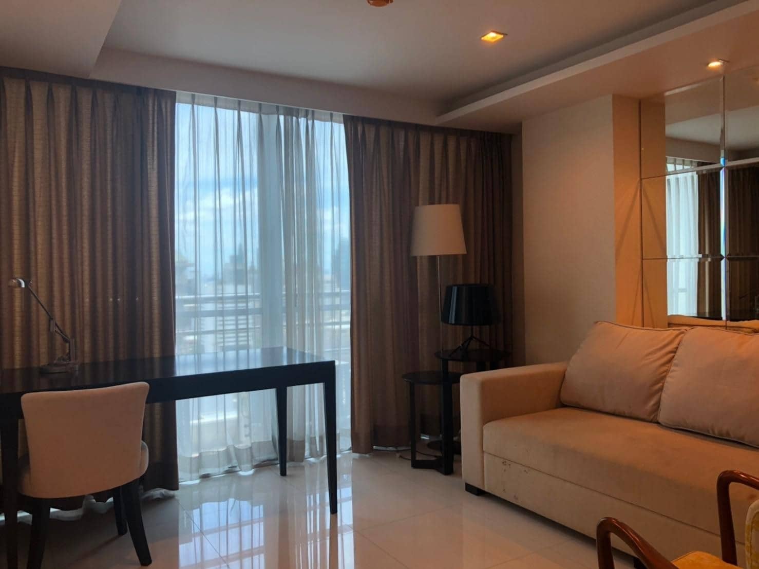 The Rajdamri, living room published on the PropertyScout card