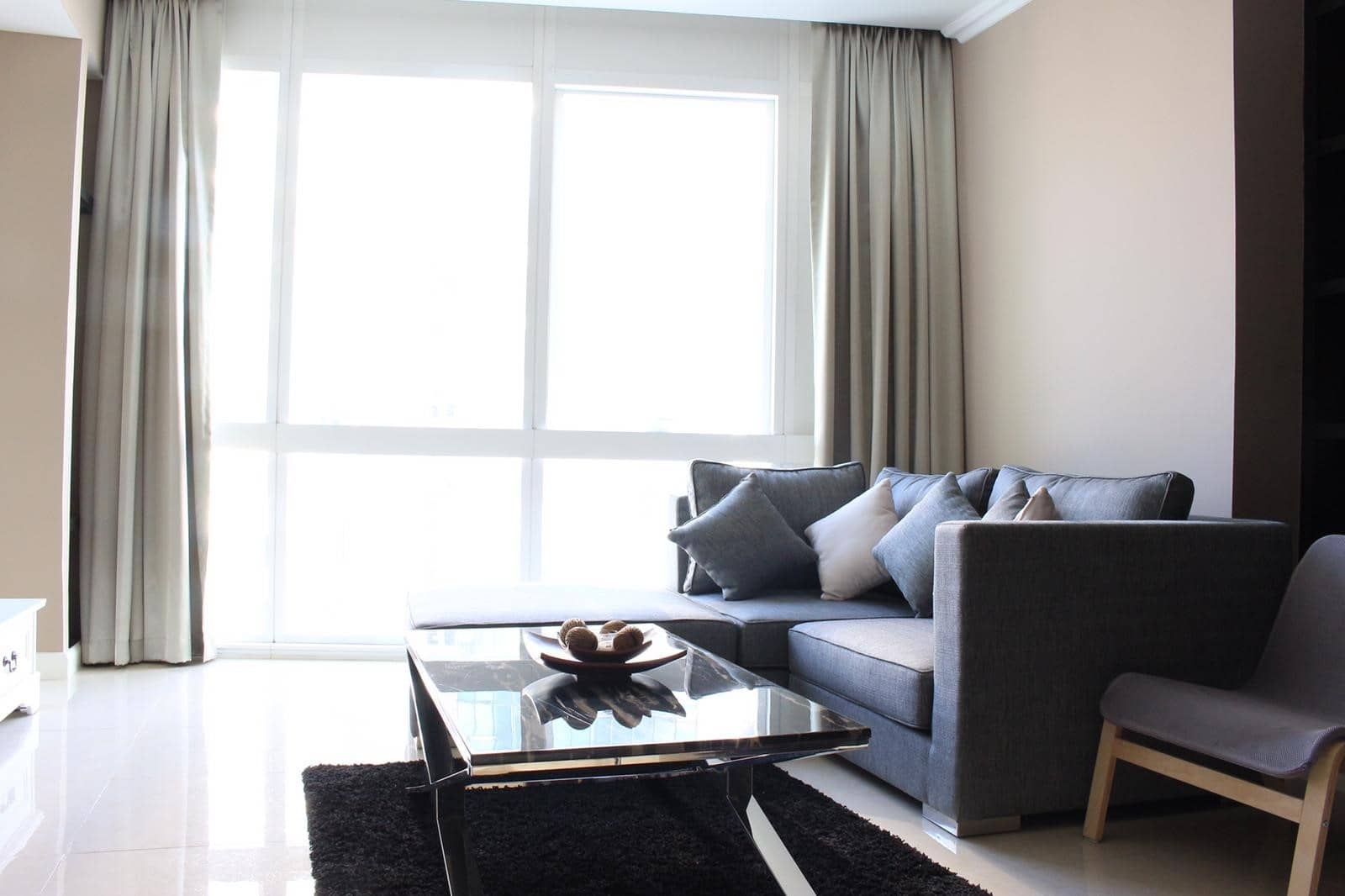 Millennium Residence, living room published on the PropertyScout card