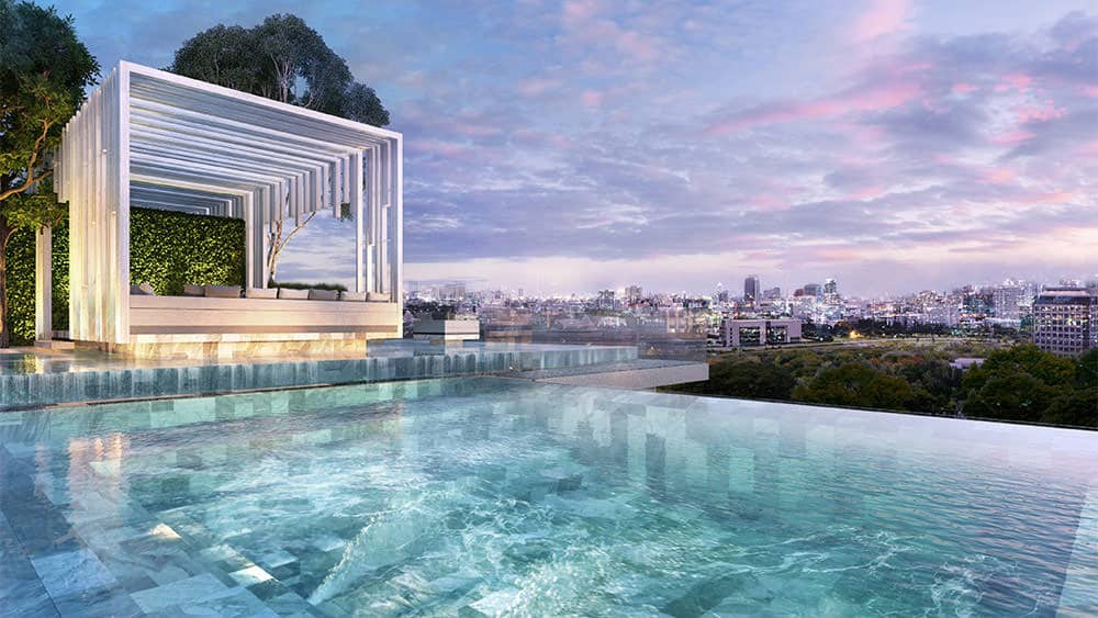 Fynn Sukhumvit 31, developer-published architectural rendering