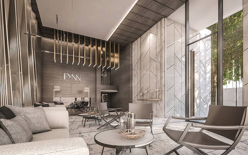 Fynn Sukhumvit 31, developer-published architectural rendering