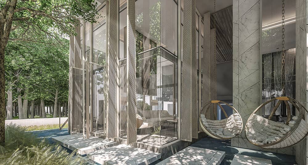 Fynn Sukhumvit 31, developer-published architectural rendering