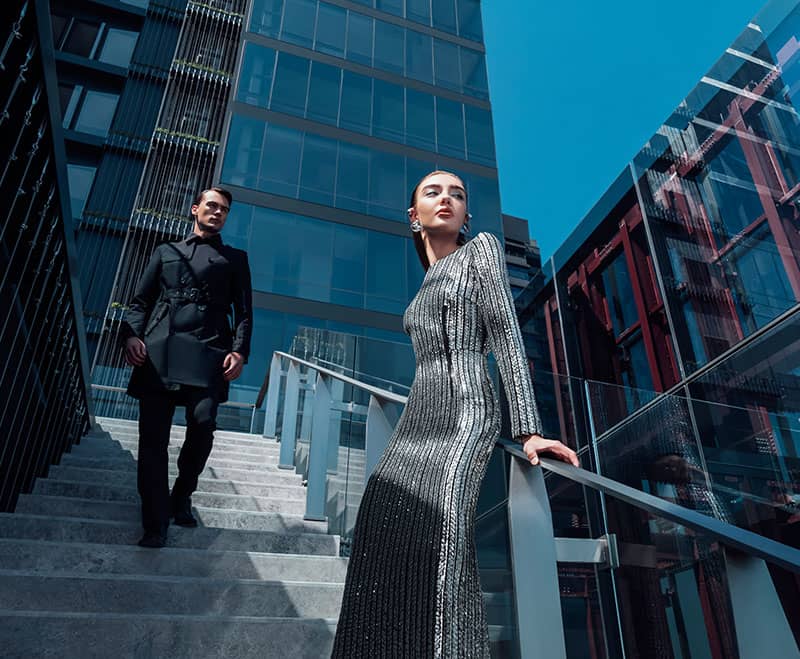 Ashton Silom glass facade and exterior staircase
