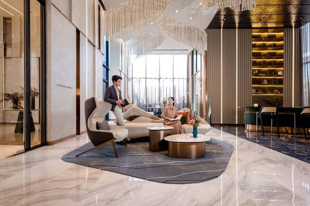 Park Origin Thonglor: lobby rendering