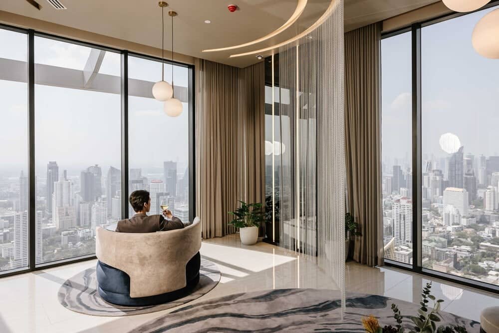 Park Origin Thonglor: sky lounge rendering