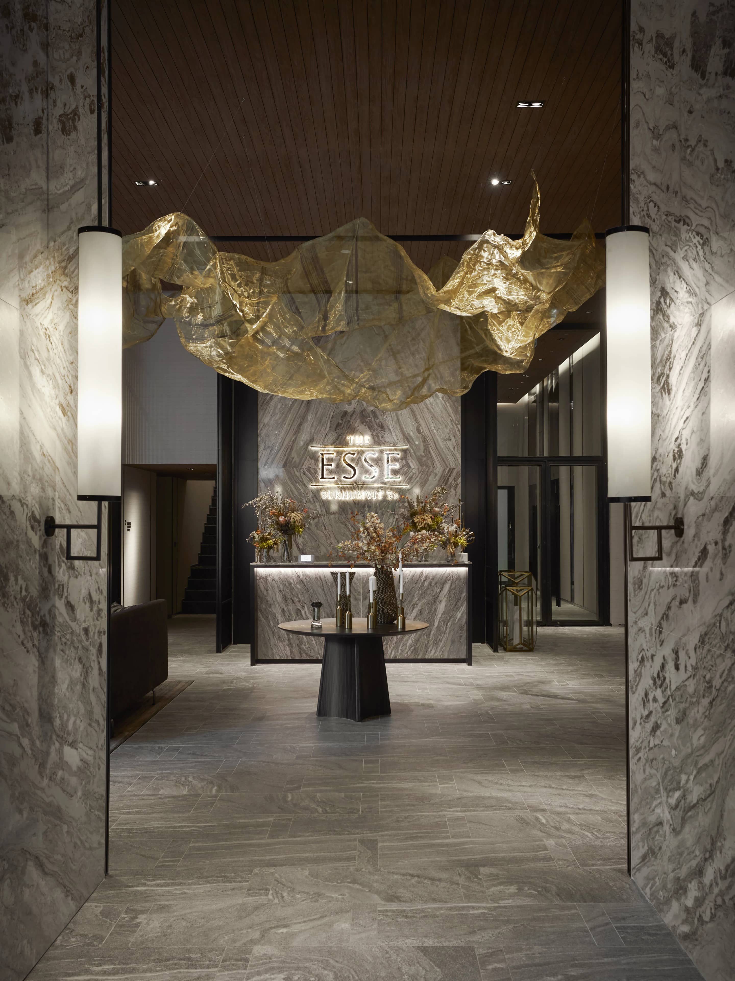 The Esse Sukhumvit 36 entrance lobby