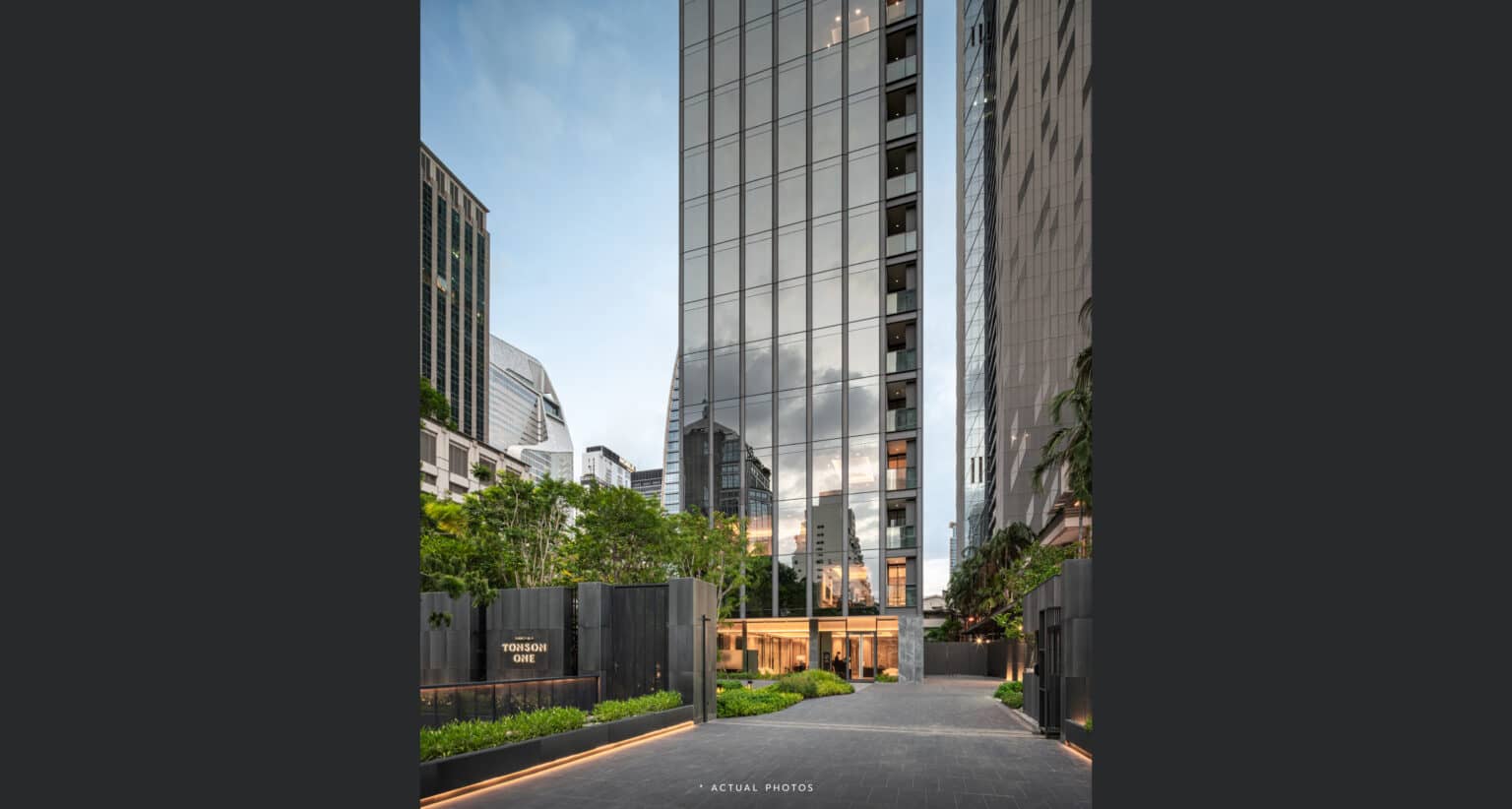Tonson One Residence, official exterior gallery image