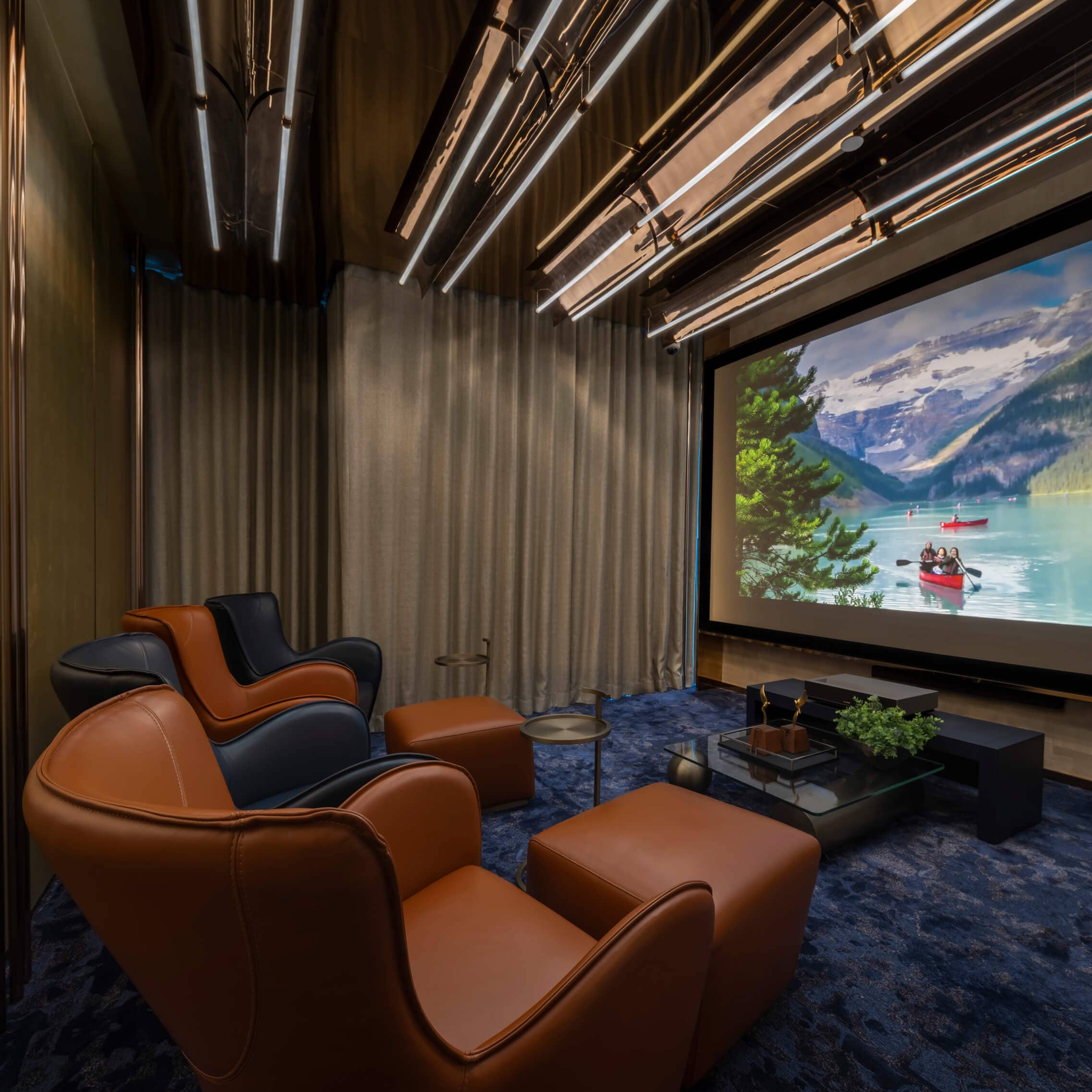 Ashton Asoke-Rama 9 rendering of private cinema room