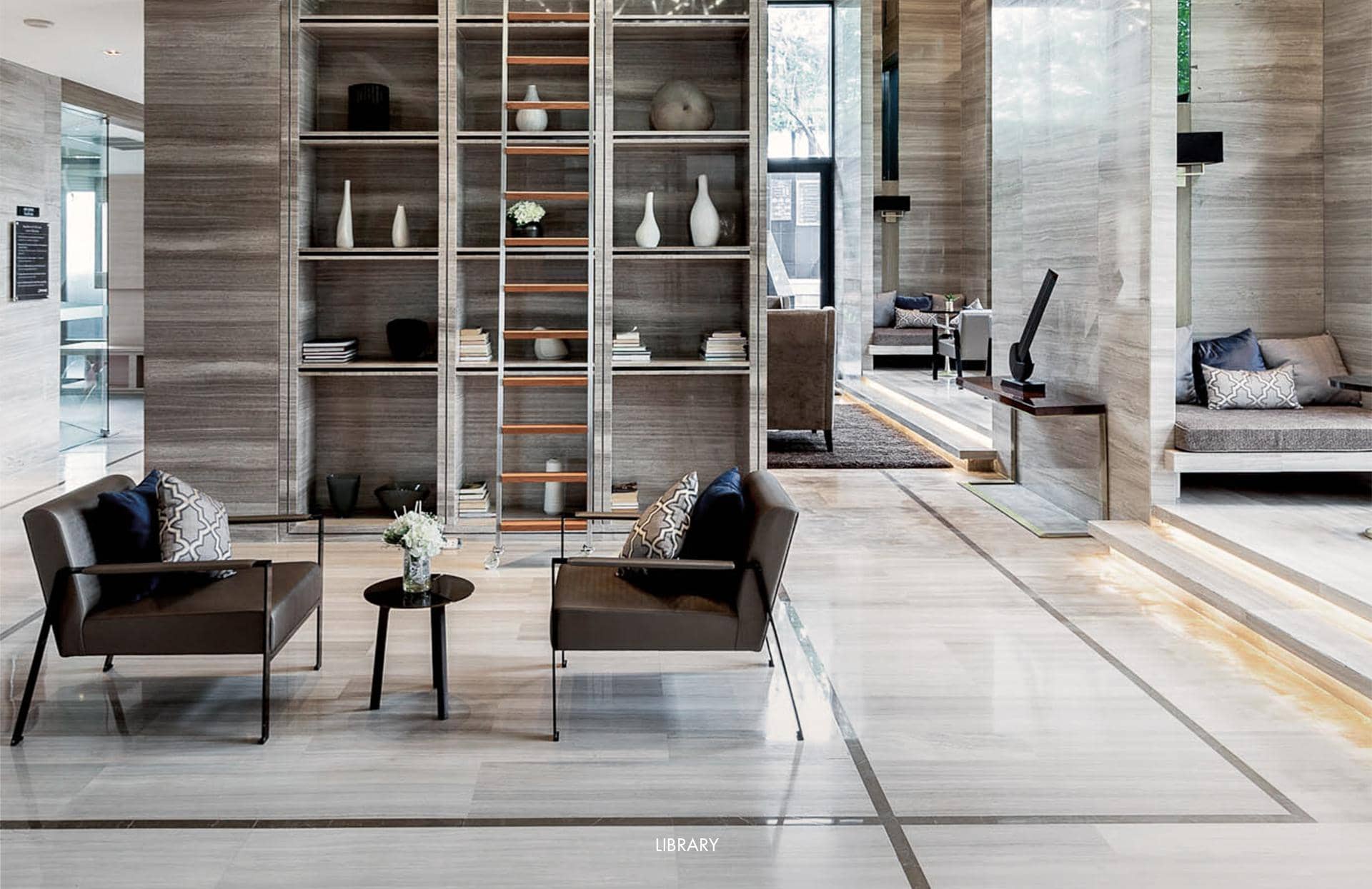 Circle Living Prototype library seating published by Fragrant Property