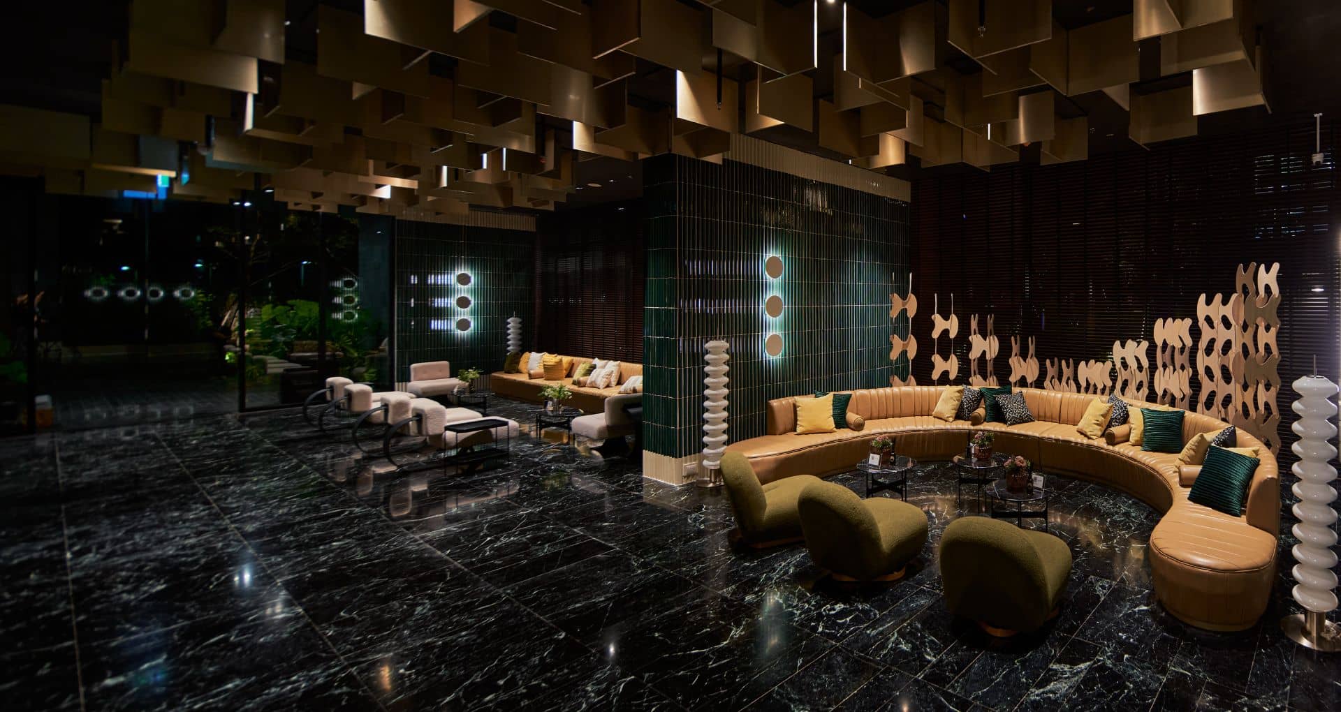 Noble State 39 official architectural rendering: Lobby