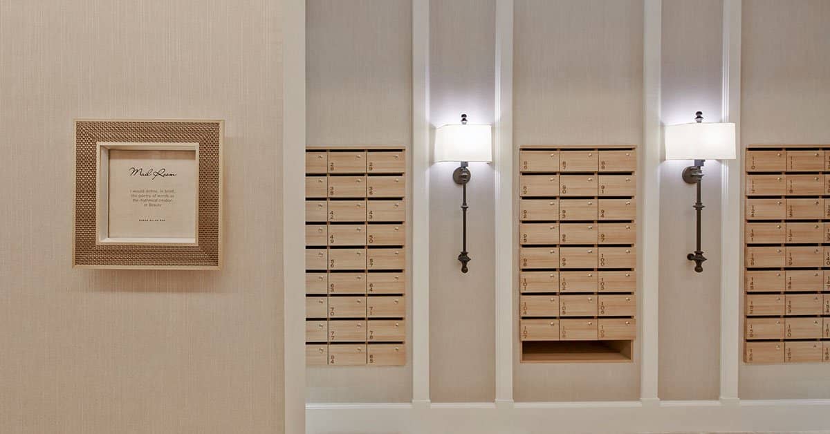 The Diplomat Sathorn mail room