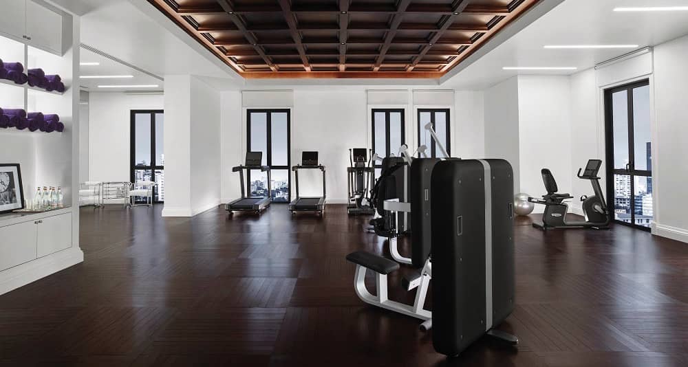 Fitness room (rendering)