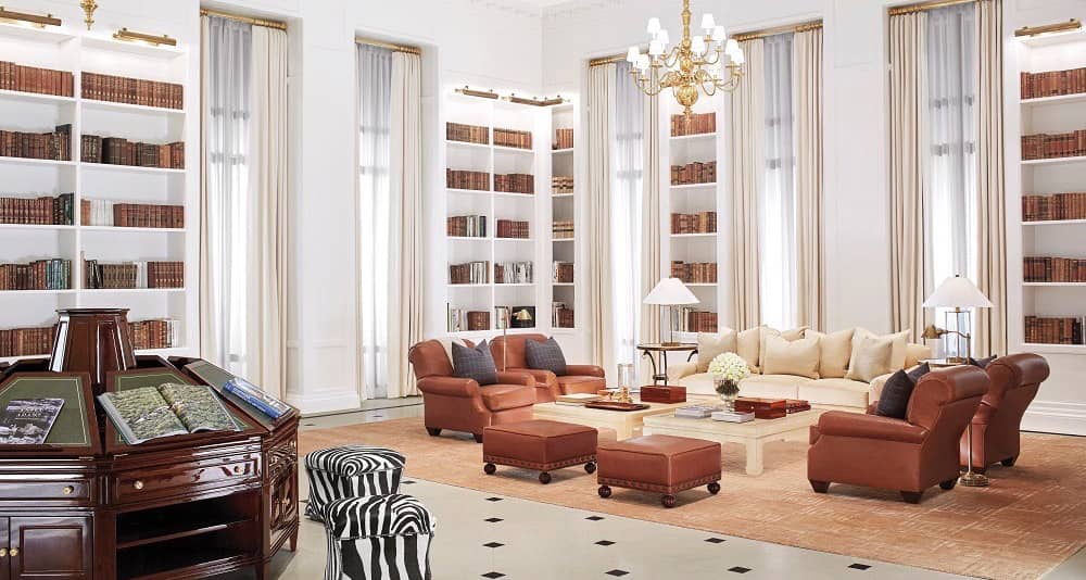 Library lounge (rendering)