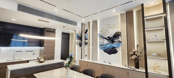 Muniq Langsuan: living room
