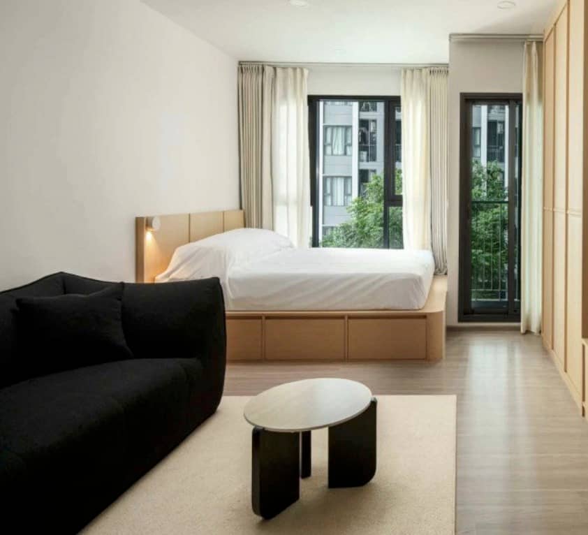 Aspire Sukhumvit-Rama 4, bedroom published on the PropertyScout card