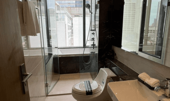 Ashton Silom, bathroom published with the listing