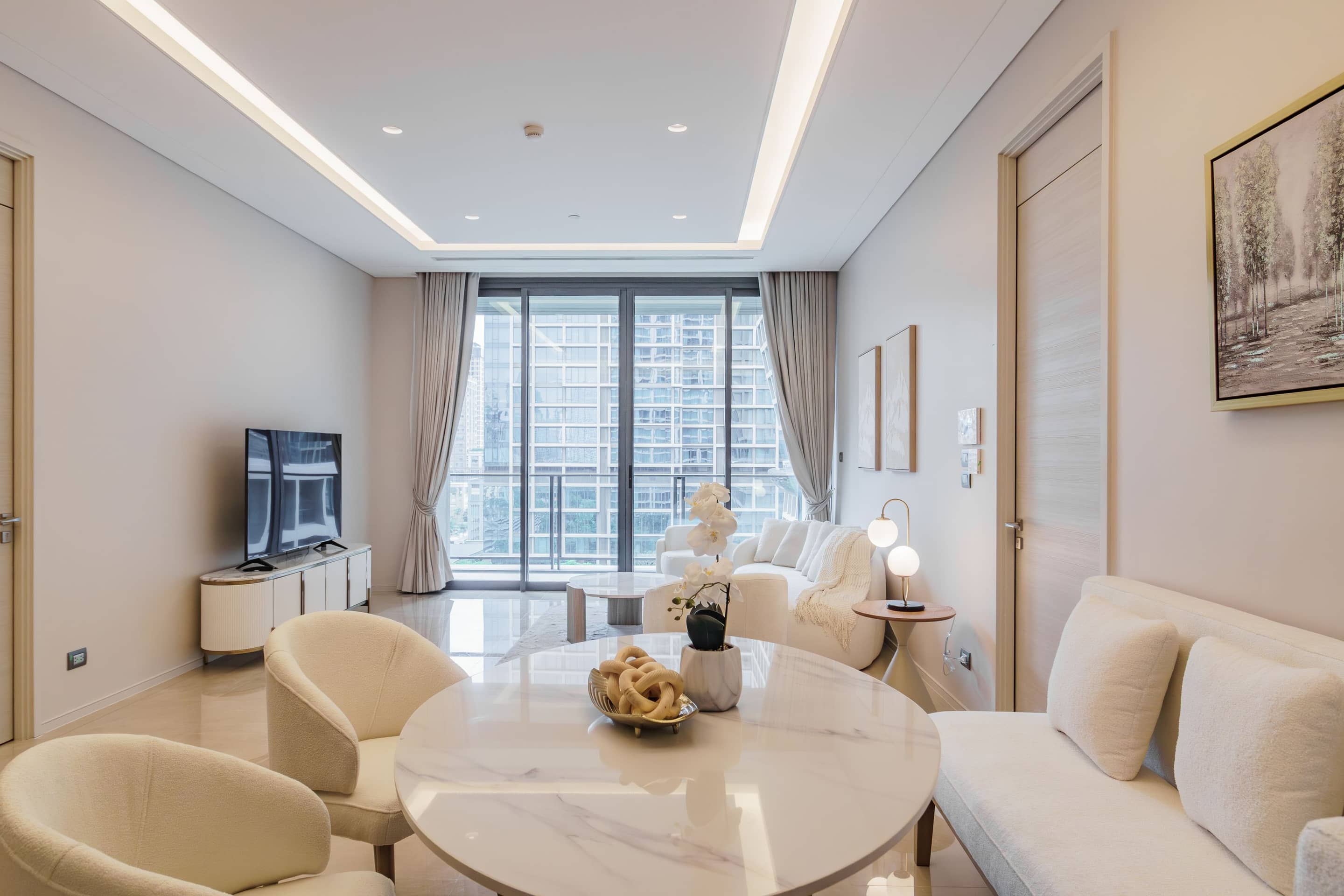 The Residences at Sindhorn Kempinski Hotel Bangkok: living room
