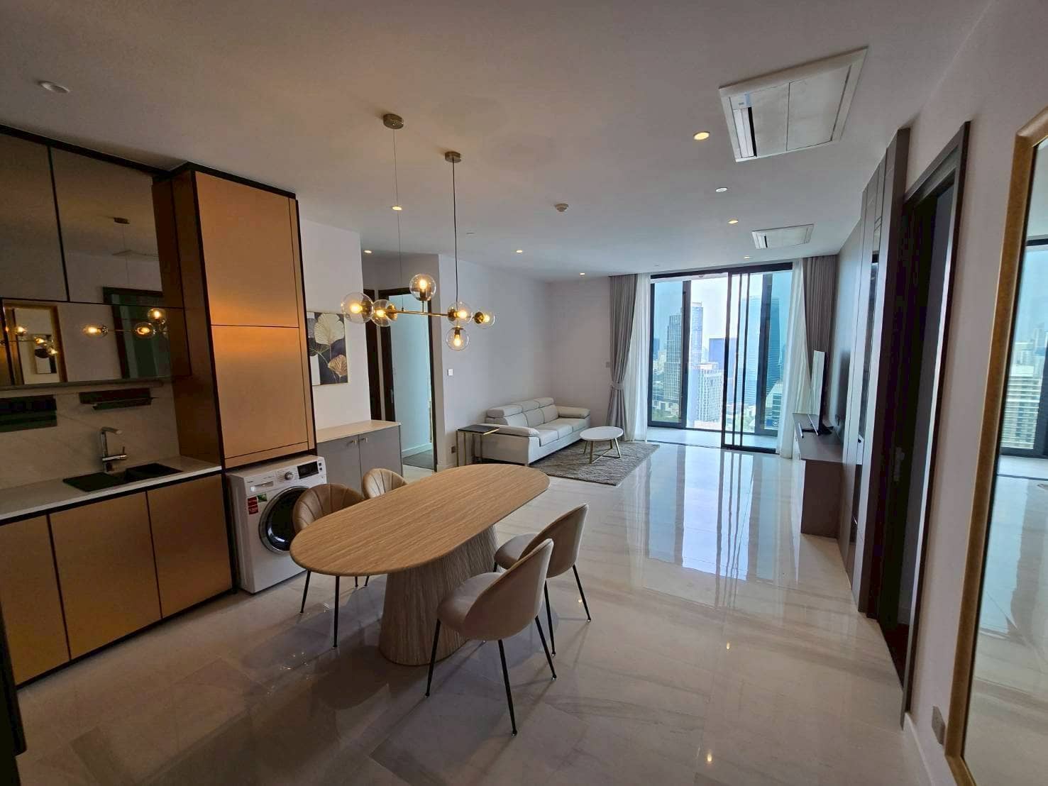 Supalai Icon Sathorn, living room published on the PropertyScout card