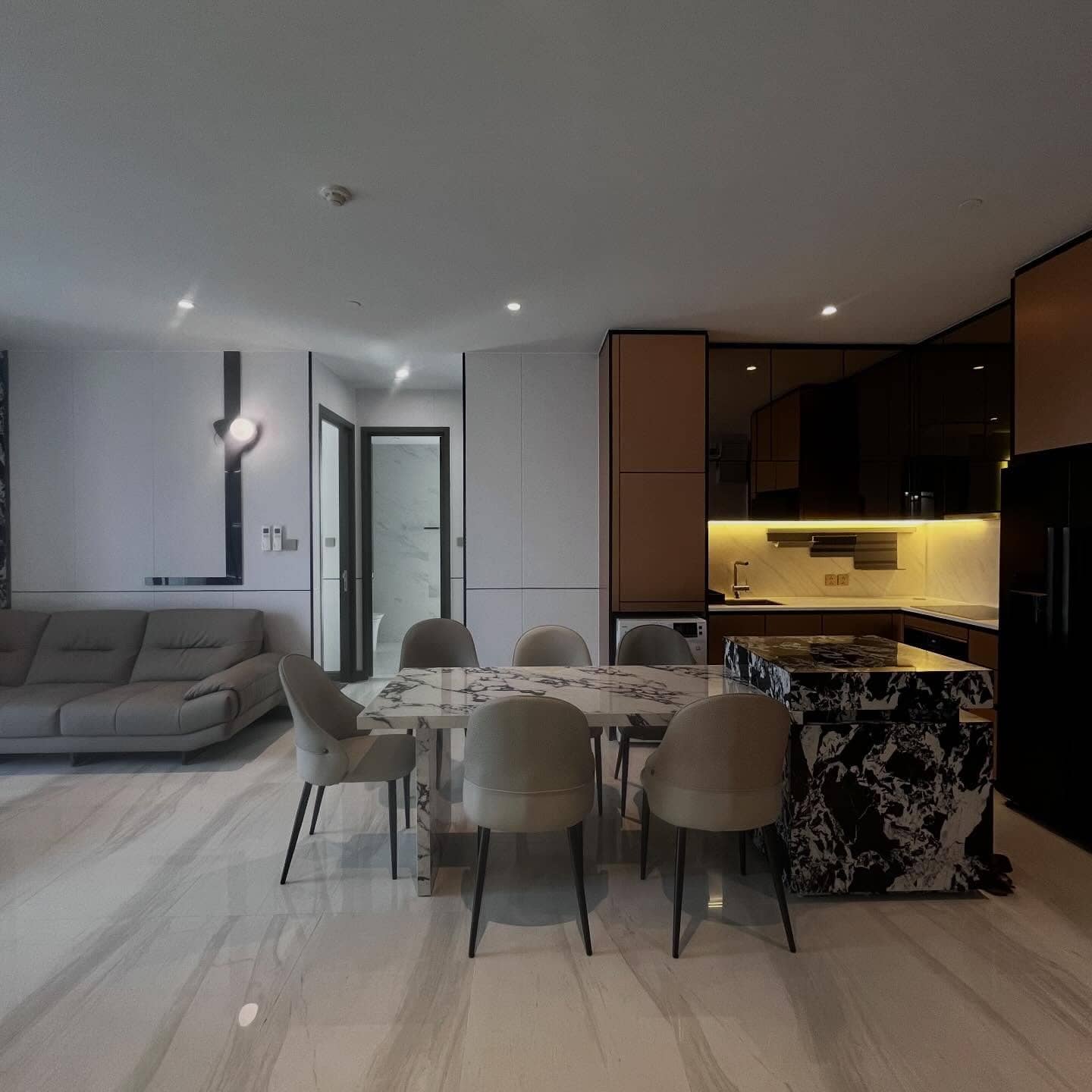 Supalai Icon Sathorn, living room published on the PropertyScout card