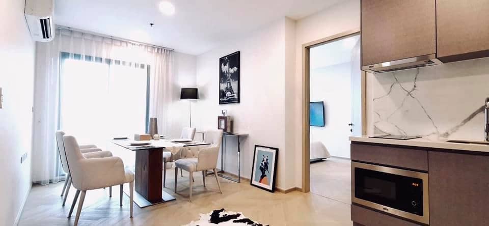 Rhythm Sukhumvit 36-38, living room published on the PropertyScout card