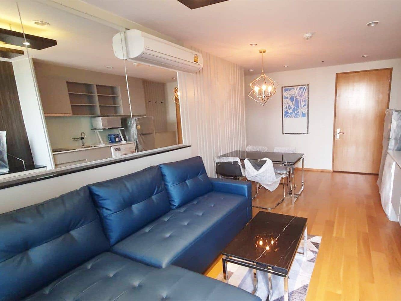 Noble Revo Silom, living room published on the PropertyScout card