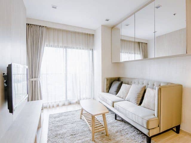 Noble Reveal Ekamai, living room published on the PropertyScout card