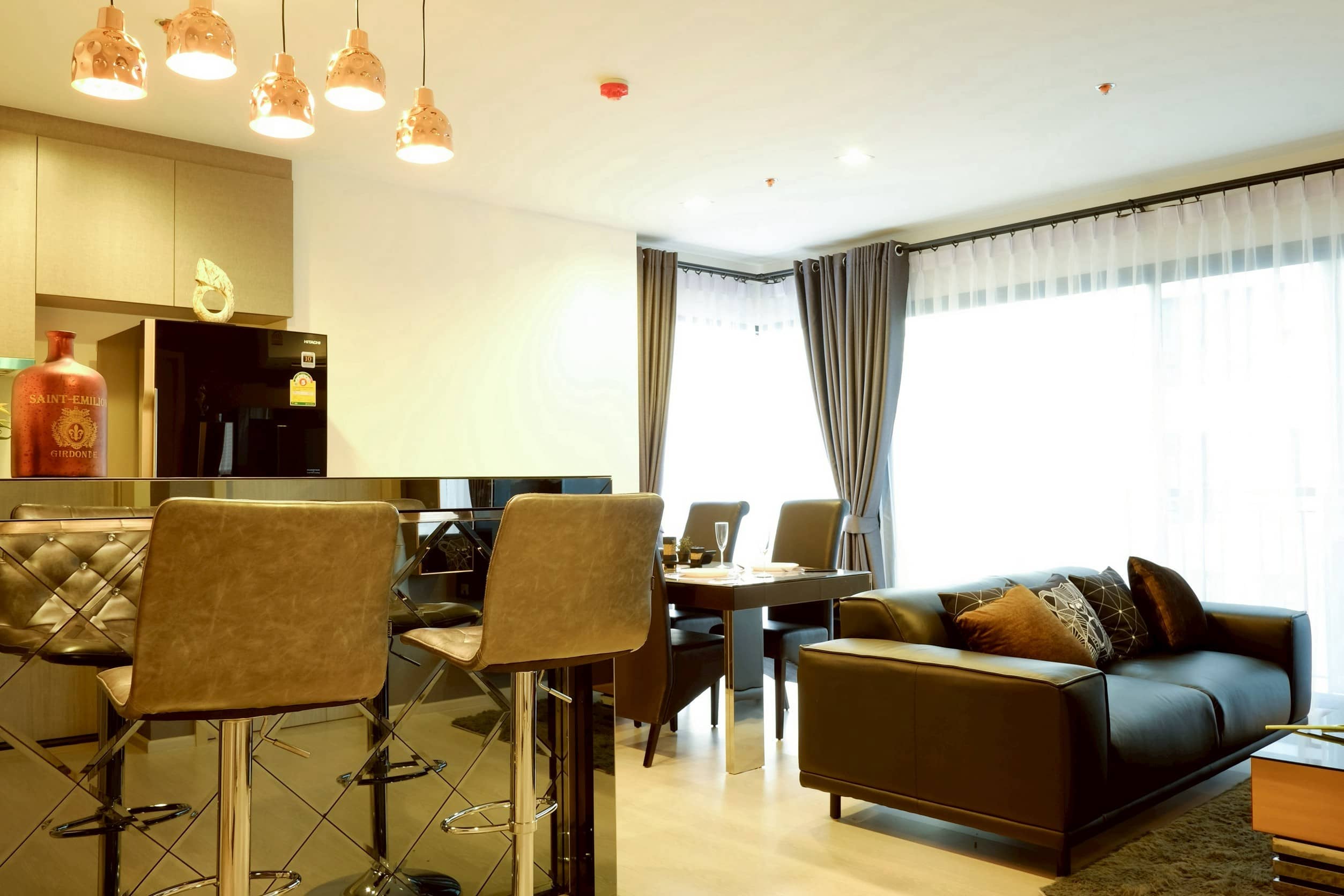 Rhythm Sukhumvit 36-38, living room published on the PropertyScout card