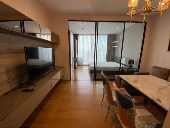 Noble Revo Silom, living room published on the PropertyScout card
