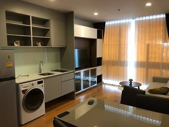 Noble Revo Silom, living room published on the PropertyScout card