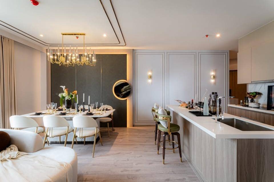 Rhythm Ekkamai Estate, living room published on the PropertyScout card