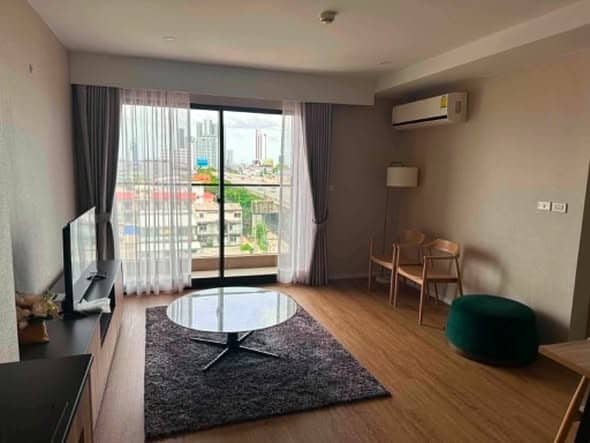 Blossom Condo @ Sathorn-Charoenrat, living room published on the PropertyScout card