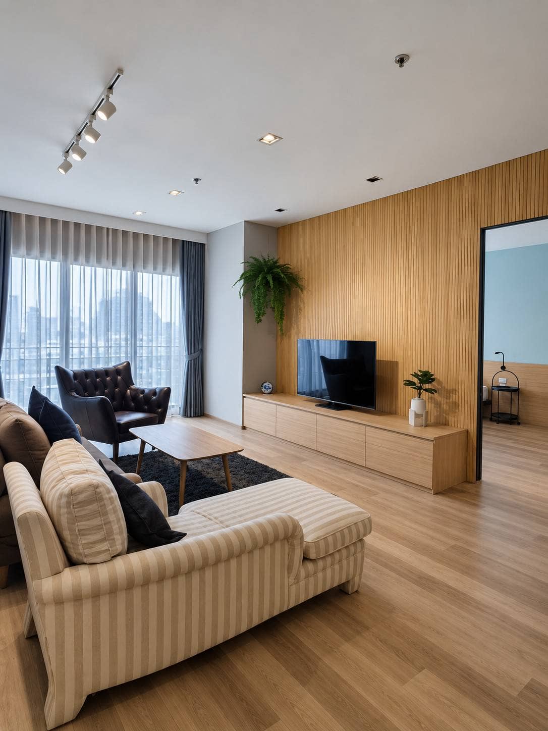 The Madison, living room published on the PropertyScout card