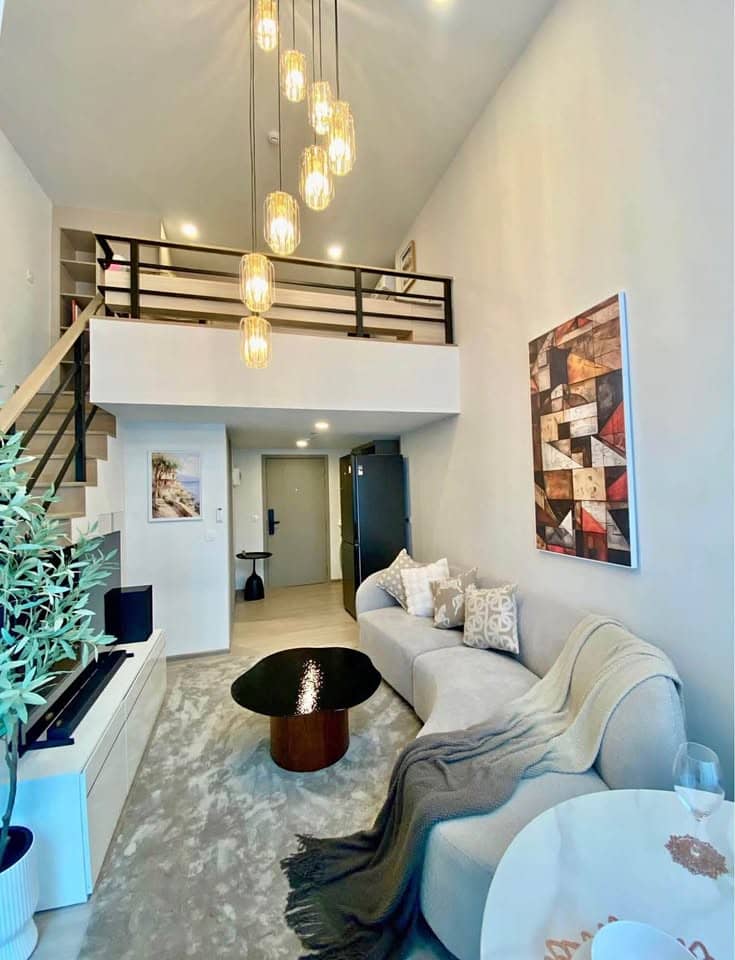 Aspire Sukhumvit-Rama 4, living room published on the PropertyScout card