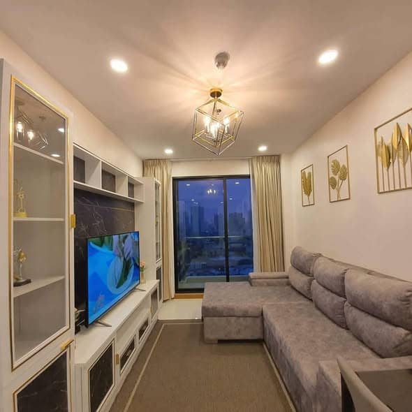 Supalai Premier Charoen Nakhon, living room published on the PropertyScout card
